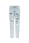 DSQUARED2 DSQUARED2 DISTRESSED FRAYED EDGE JEANS