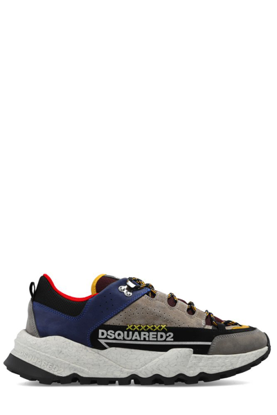 Dsquared2 Panelled Lace In Multi