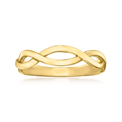 Ross-simons 14kt Yellow Gold Twist Ring