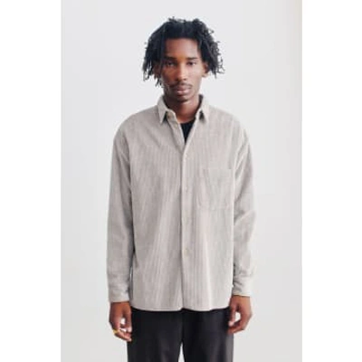 A Kind Of Guise Gusto Shirt Tweedy Corduroy In Neutrals
