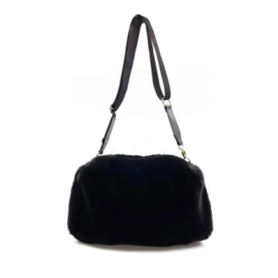 Nooki Design Jackson Faux Fur Shoulder Bag-black