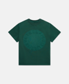 Stella Mccartney Circular Logo Disc T-shirt In Green