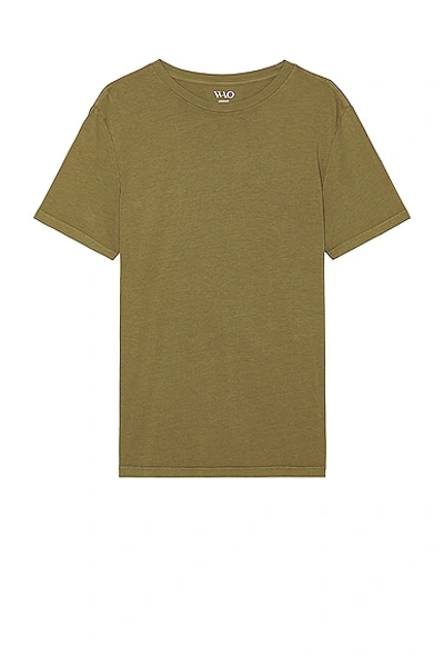 Wao The Standard Tee In Olive