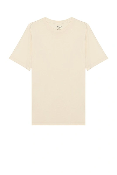 Wao The Standard Tee In Natural