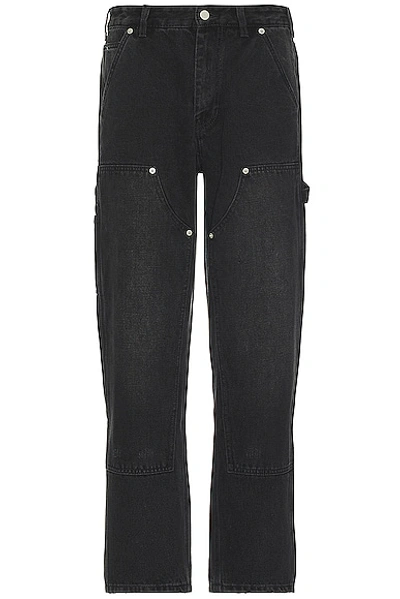 Thisisneverthat Denim Carpenter Pant In Black