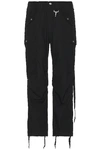 REESE COOPER COTTON RIPSTOP WIDE LEG CARGO PANT