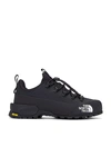 The North Face Low-top Sneakers With Round Toe And All-terrain Grip In Black & Tnf Black
