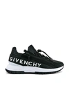 Givenchy Spectre Zip Runners Sneaker In Black