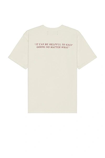 Reese Cooper Keep It Going T-shirt In Vintage White