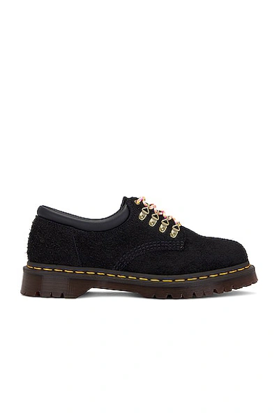 Dr. Martens' 8053 Ben Suede Shoes In Black Long Napped Suede