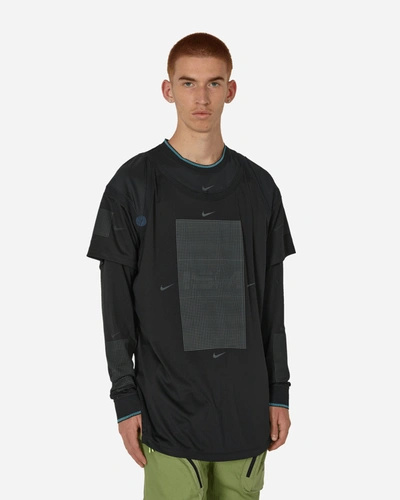 Nike Ispa Longsleeve Top Black / Midnight Navy In Multicolor