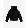 CANADA GOOSE CANADA GOOSE BOYS BLACK - NOIR KIDS CHILLIWACK BRAND-PATCH SHELL-DOWN JACKET 7-16 YEARS