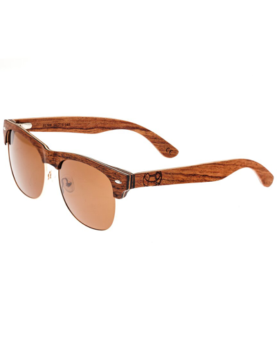 Earth Wood Unisex Moonstone 56mm Polarized Sunglasses