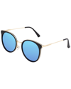 Bertha Ladies Multi-color Cat Eye Sunglasses Brsbr040bl In Blue