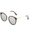 Bertha Brielle Polarized Sunglasses In Black