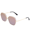 BERTHA BERTHA WOMEN'S EMILIA 50MM POLARIZED SUNGLASSES