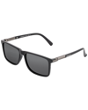 BREED BREED MEN'S BSG063BK 56MM POLARIZED SUNGLASSES