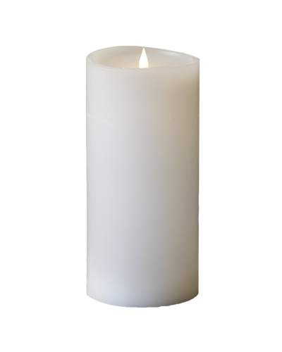 Seasonal Decor Classic Motion Flameless Candle 3x7 In White