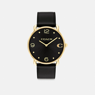 Coach Elliot Watch, 36mm In Black