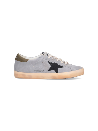Golden Goose Super-star Suede Sneakers In Multi-colored