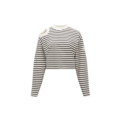 Moncler Collection Striped Long Sleeve T-shirt Multicolour