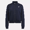 Reebok Identity Back Vector Tricot Track Jacket In Blue