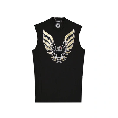 Dsquared2 Egle Cotton T-shirt In Black