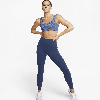 Nike Women's Zenvy Gentle-support High-waisted Full-length Leggings In Blue