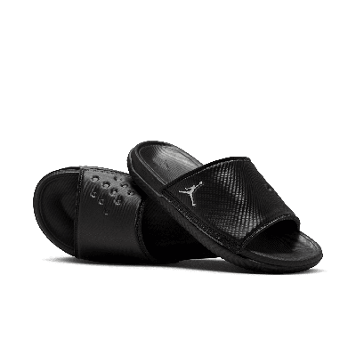 Jordan Men's  Play Slides In Black