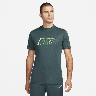 Nike Men's Academy Dri-fit Short-sleeve Soccer Top In Green