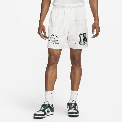 Nike Men's Authentics Mesh Shorts In White