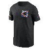 Nike Carolina Panthers Crucial Catch Sideline  Men's Nfl T-shirt In Black