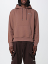 Jacquemus Brown Le Chouchou 'le Sweatshirt Brodé' Hoodie In Brown