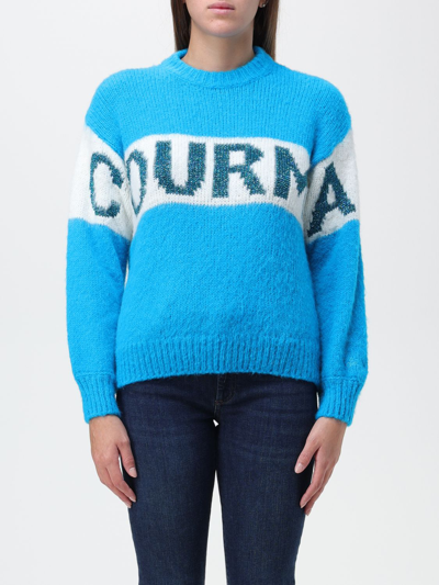 Mc2 Saint Barth Jumper  Woman In Gnawed Blue