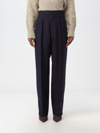 Maison Margiela Trousers  Woman In Blue