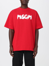 Msgm T-shirt  Herren Farbe Rot In Red