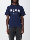 Msgm T-shirt  Herren Farbe Blau 1 In Blue 1