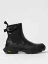 Roa Buckle-detail Chunky Boots In Black