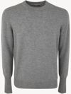 BALLANTYNE BALLANTYNE CASHMERE ROUND NECK PULLOVER CLOTHING