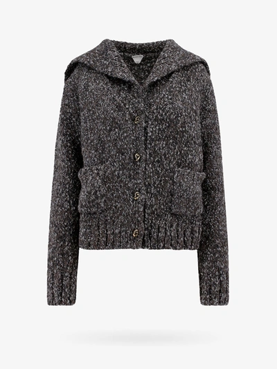 Bottega Veneta Brown Chunky Marl-knit Cardigan