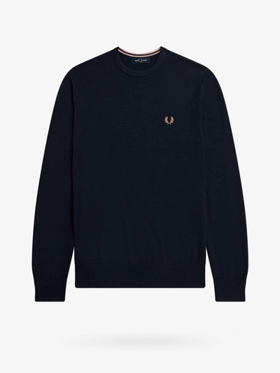 Fred Perry Sweater In Blue