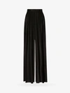 Dolce & Gabbana Chiffon Trouser With Removable Shorts In Black