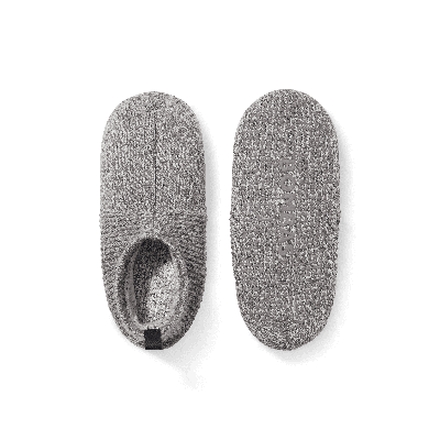 Bombas Gripper Slipper In Medium Grey