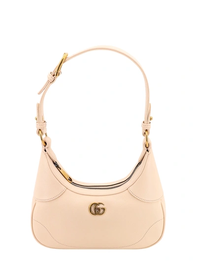 Gucci Aphrodite Small Shoulder Bag In Beige