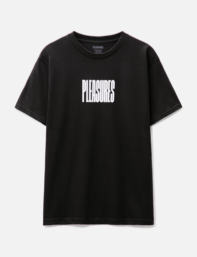 Pleasures Master Graphic T-shirt In Black