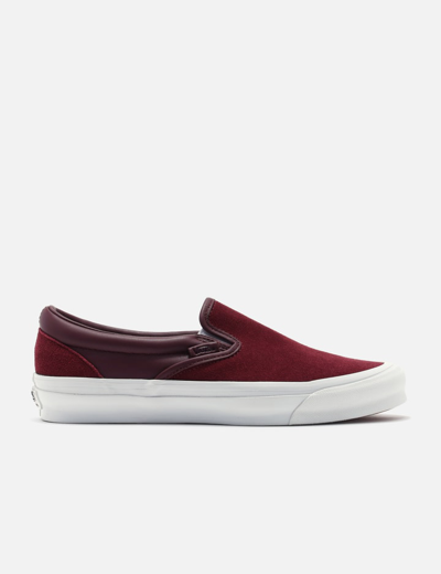 Vans Classic Slip-on Lx In Red