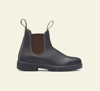 BLUNDSTONE BLUNDSTONE 500 STOUT BROWN LEATHER SHOES