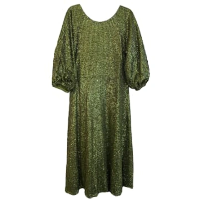 Traffic People Exile Dress In Green