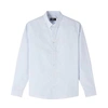 Apc Greg Chemise Button Down Long Sleeve Shirt In Blue