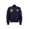 ALPHA INDUSTRIES ALPHA INDUSTRIES MA-1 VF NASA REP BLUE